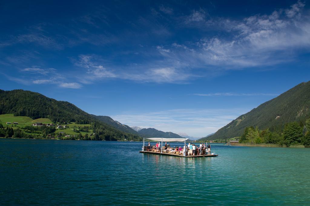 Das Leonhard - Naturparkhotel Am Weissensee Bagian luar foto